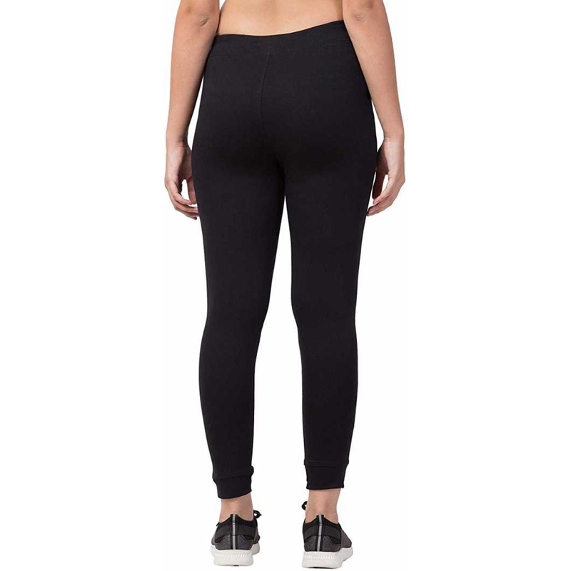 Black Distressed Jogger Pants